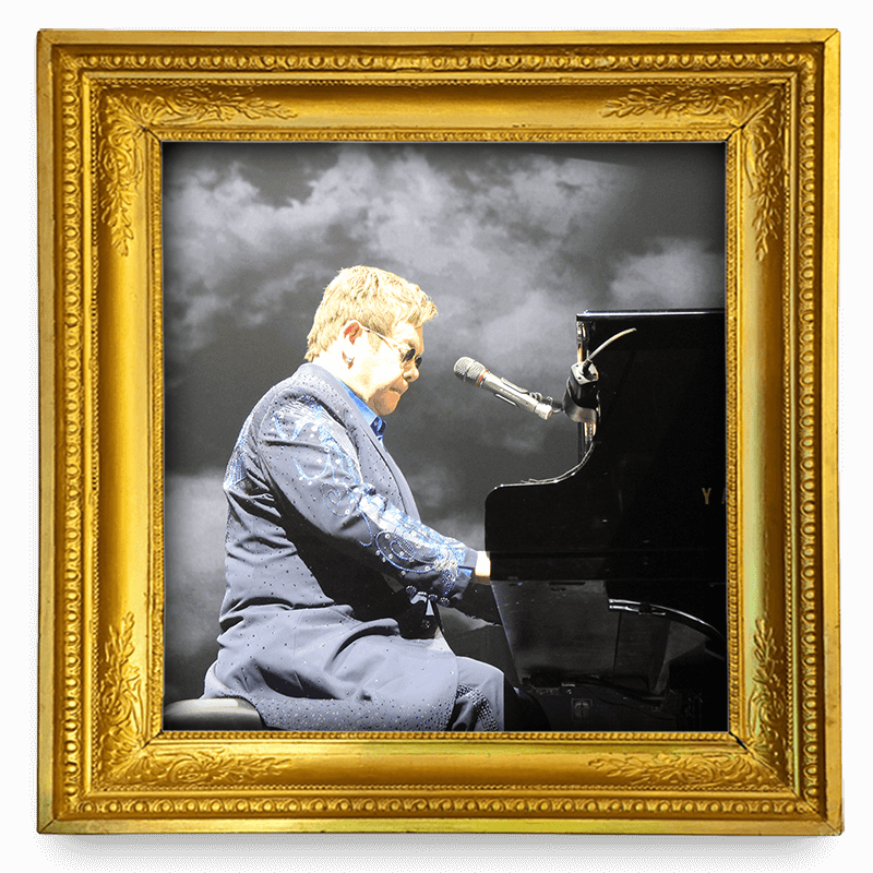 Hall of Fame Foto von Elton John