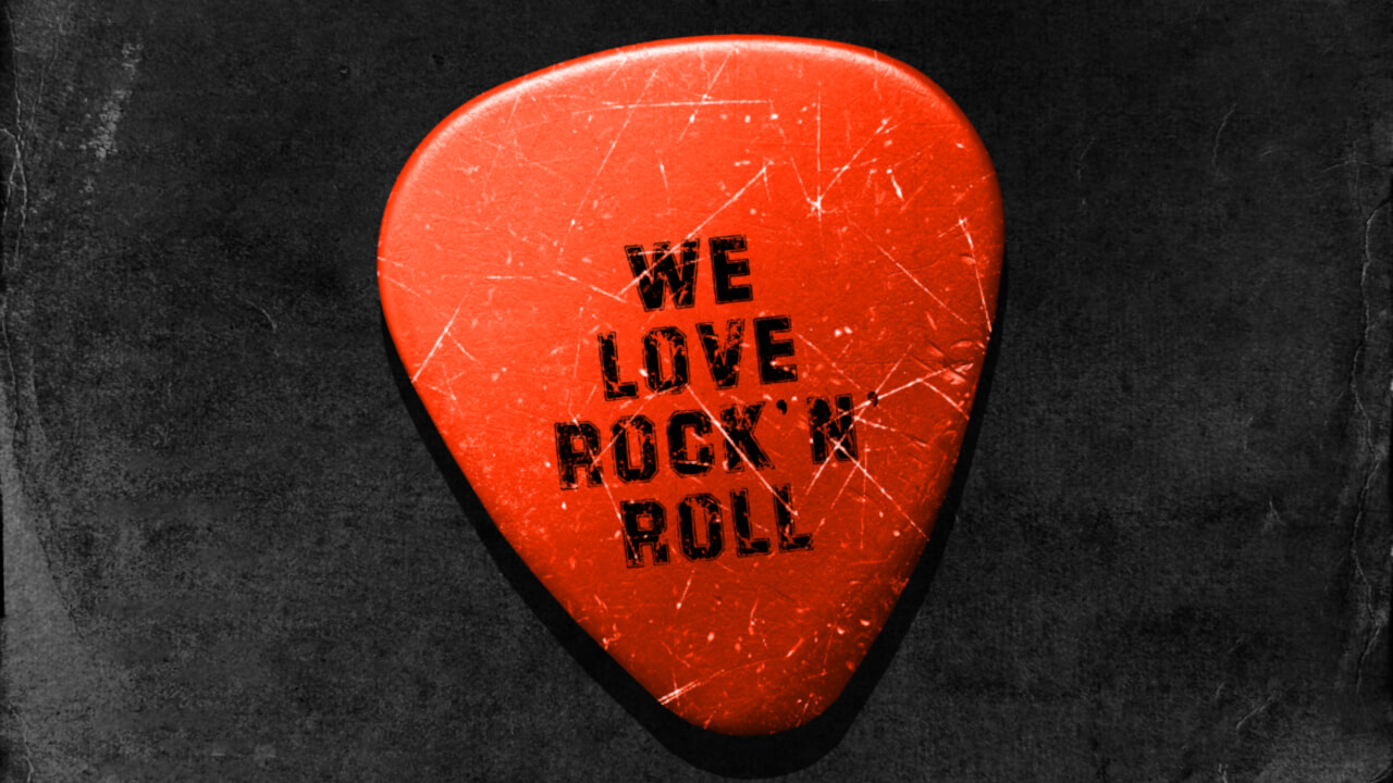 Pater Maffay Plekturm We love Rock 'n' Roll